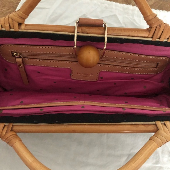 Kate Spade Clutch Bamboo Handles - Picture 3 of 3